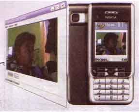 handphone webcam