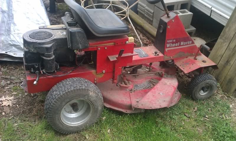 wheelhorse riding mower. Wheel Horse Riding Mower