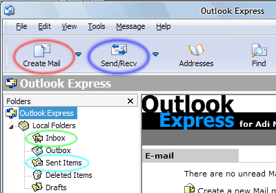 outlook10 outlook10 Kirim Email Pakai Outlook Express
