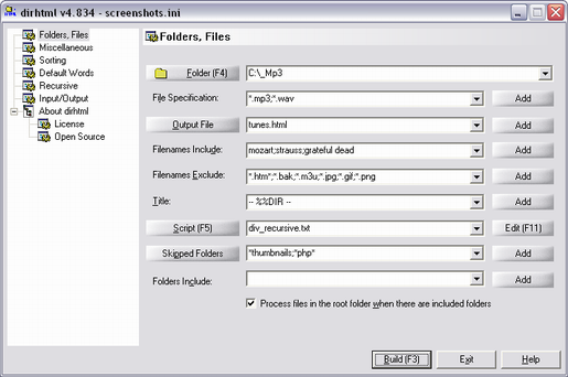 Portable dirhtml 4.834 : Make Files Into Html