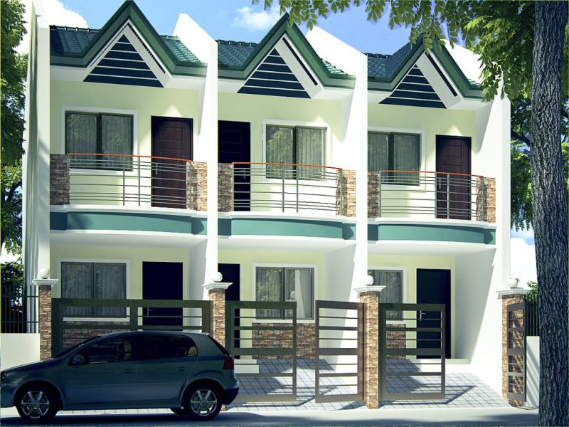 Small House Plans Modern Of Two Storey Apartment