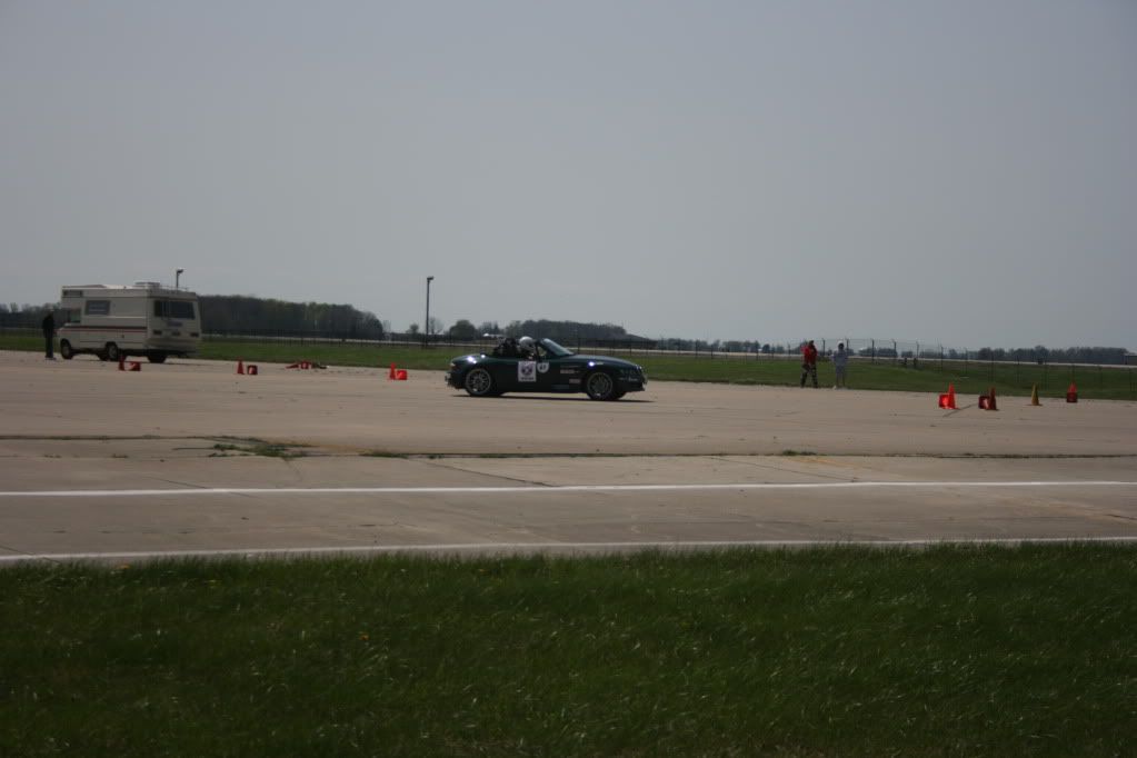 Flying low on the autocross