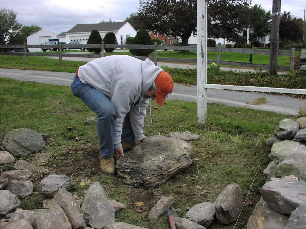 Moving stone