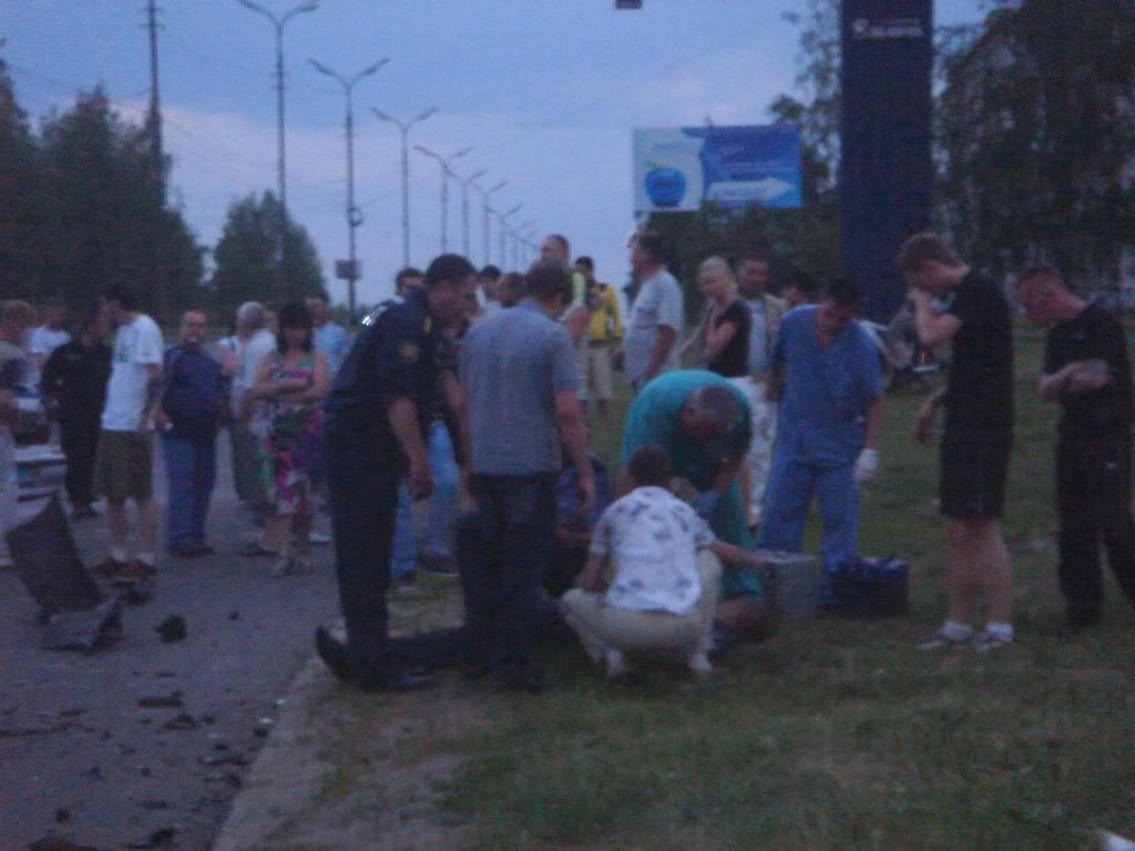 В Ижевске пьяный водитель убил двух сотрудников ДПС. Фото и Видео. 