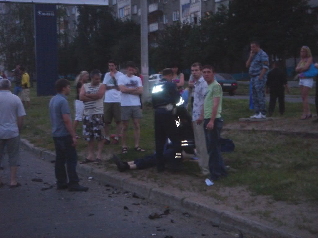 В Ижевске пьяный водитель убил двух сотрудников ДПС. Фото и Видео. 