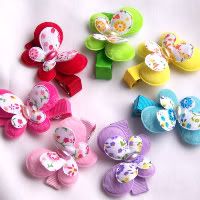 7 Beautiful Butterfly NON SLIP Hair Clips