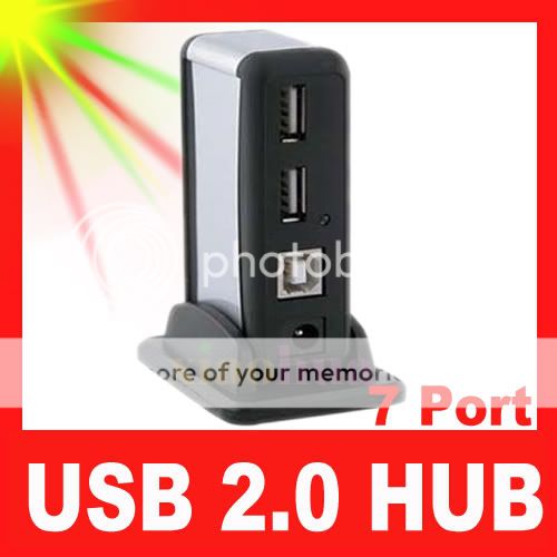 HUB,USB HUB,USB 2.0 HUB,7 PORT HUB