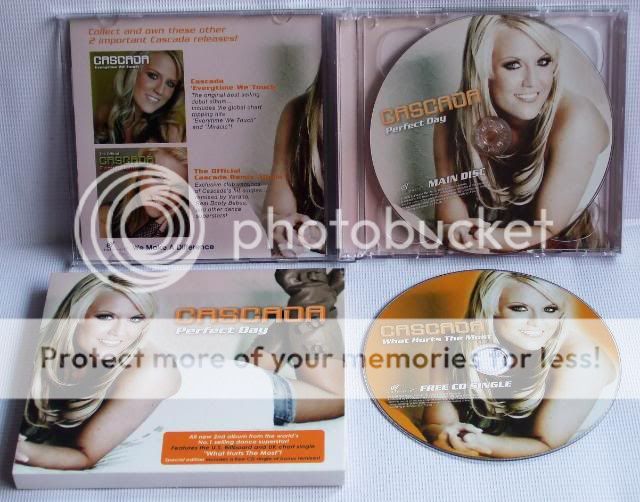 CASCADA   PERFECT DAY + BONUS DISC REMIXES + FESTIVE TRACK in 2CD NEW