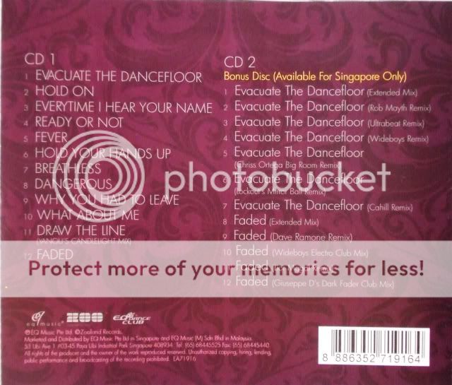 Cascada Evacuate The Dancefloor 2 CD New Bonus Remixes