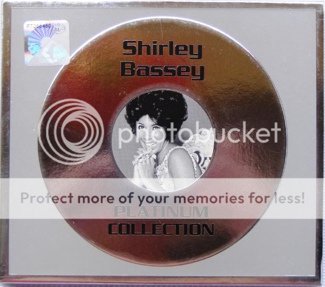 Shirley Bassey Platinum Collection CD Bio Lyric Booklet