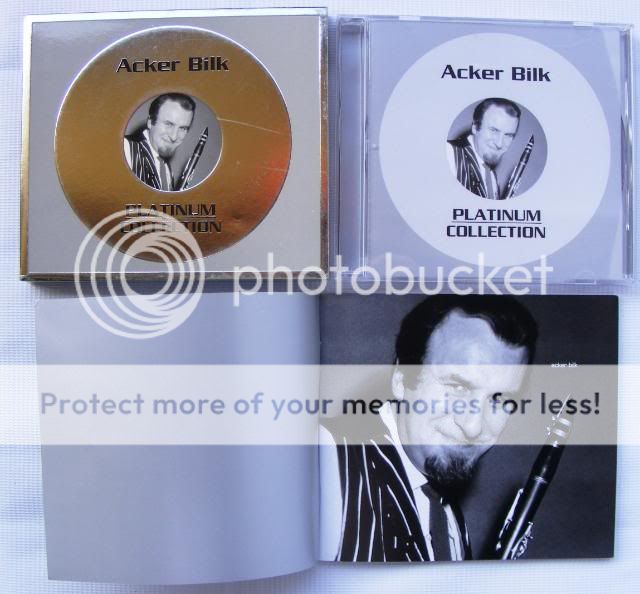 ACKER BILK   PLATINUM COLLECTION + BIOGRAPHY BOOKLET in HDCD MASTERING