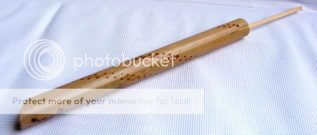 HANDCRAFTED BIRD WHISTLER FLUTE MADE OF NATURAL BAMBOO STICK FROM 